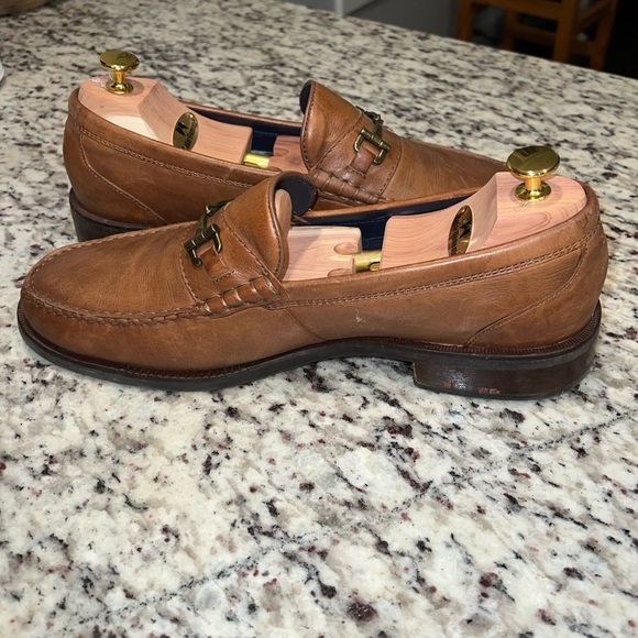 Cole Haan Pinch Maine Classics Horse-bit Loafers - Tan Size 11.5 - Picture 5 of 9